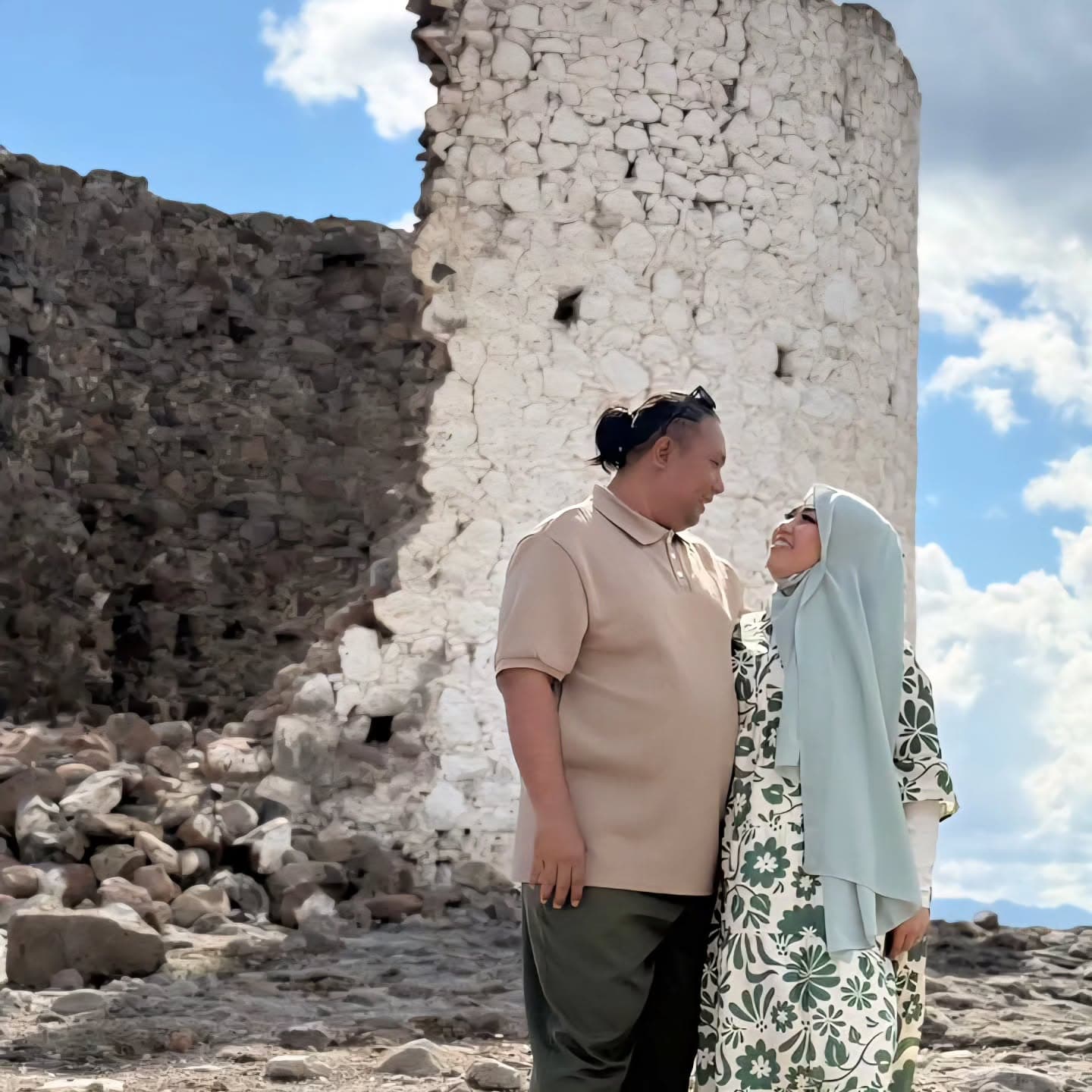 Me and my husband, Nidzam.